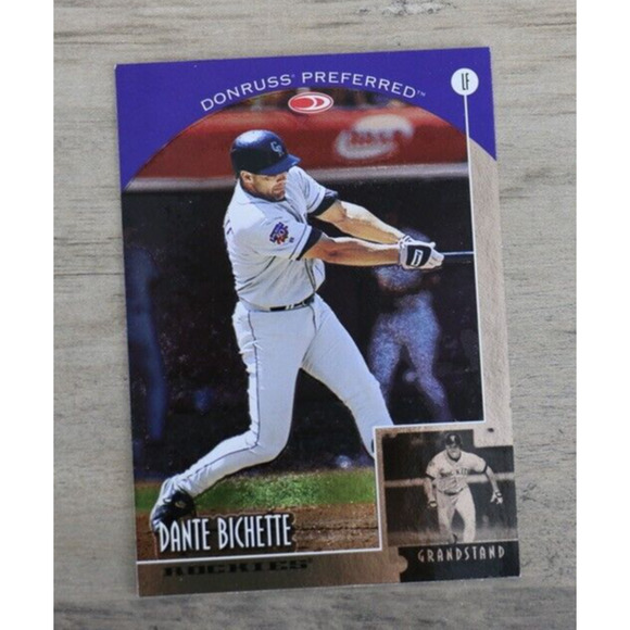 1998 Donruss Preferred Dante Bichette Rockies MLB #56 Baseball Card